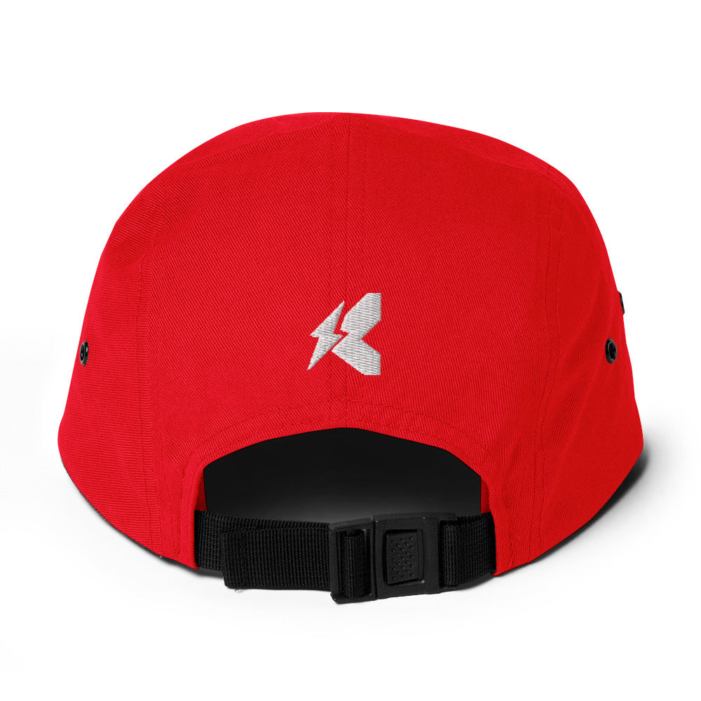 Five Panel Cap in Multiple Colors for Skaters