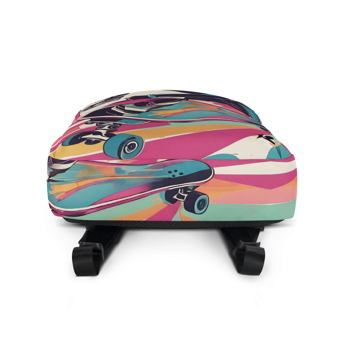 Skater Print Backpack