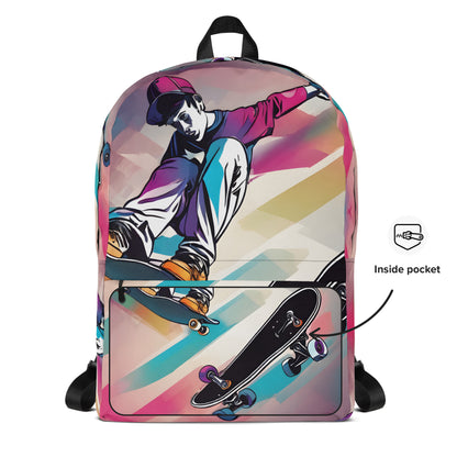 Skateboarder Backpack