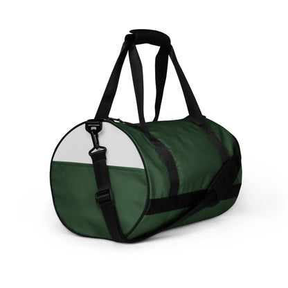 Green Print Gym Bag