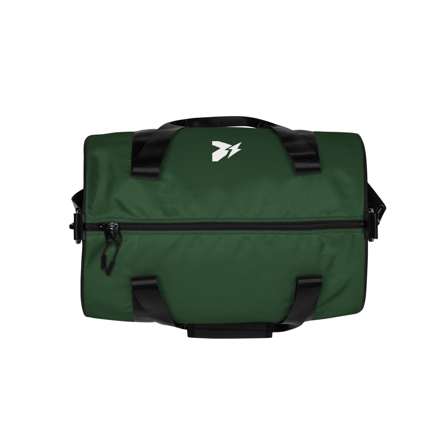 Green Print Gym Bag