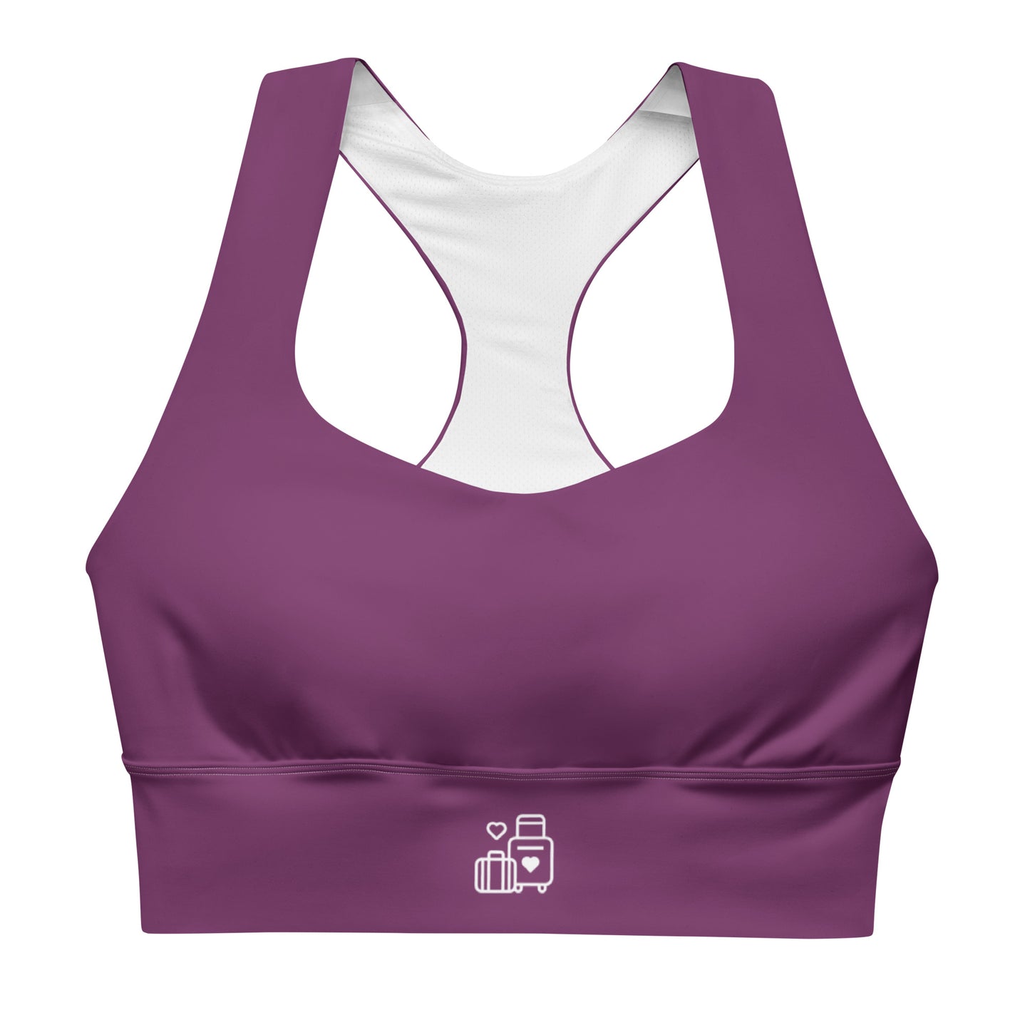 Tattoo Travel Longline sports bra