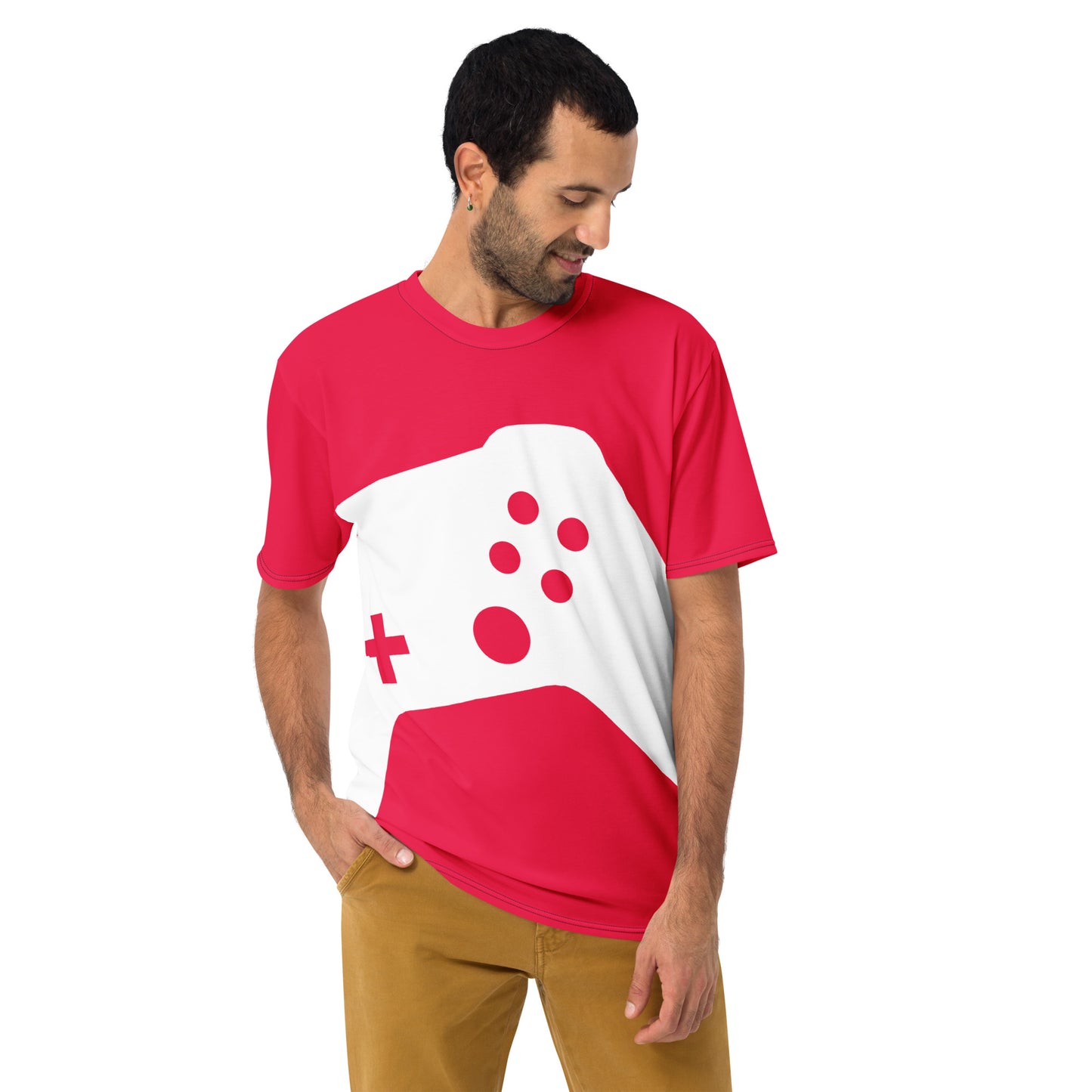 Red Men's T-Shirt Style Game Edition