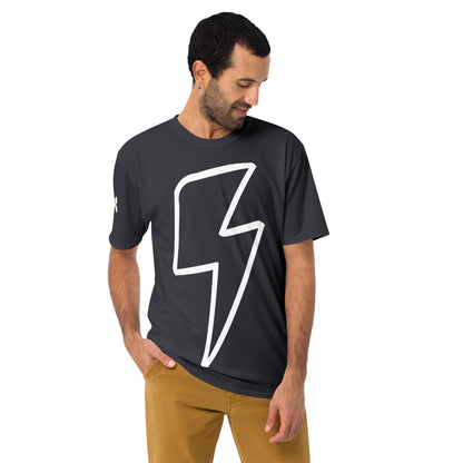 Bold Lightning Style Men's T-Shirt