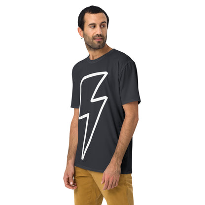 Bold Lightning Style Men's T-Shirt