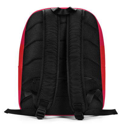 Red Minimalist Backpack