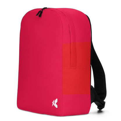 Red Minimalist Backpack