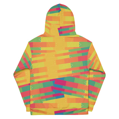 Unisex Hoodie Colorful Skate