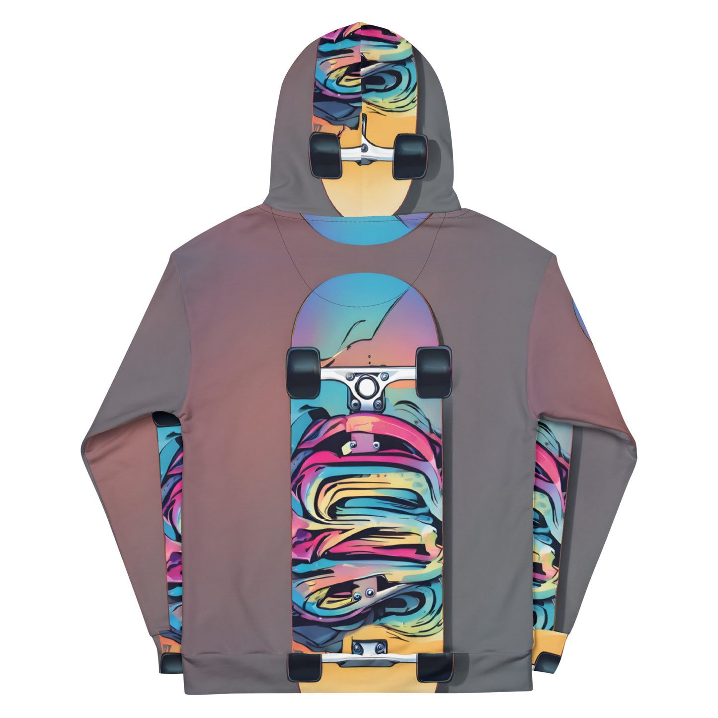 Unisex Hoodie with Skate Vibes