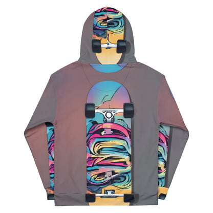 Unisex Hoodie with Skate Vibes