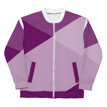 Unisex Bomber Jacket Grape Style