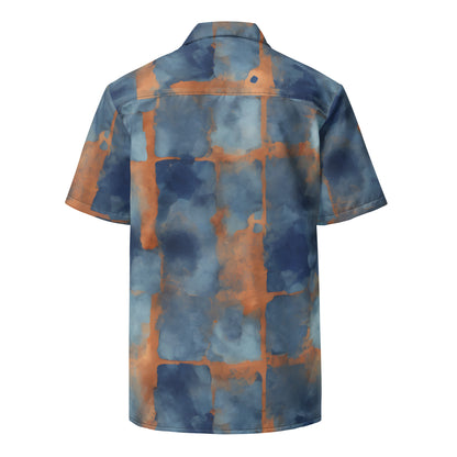 Unisex Modern Twist Button-Down