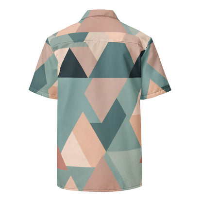 Unisex Triangle Style Button Shirt