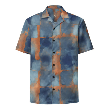 Unisex Modern Twist Button-Down