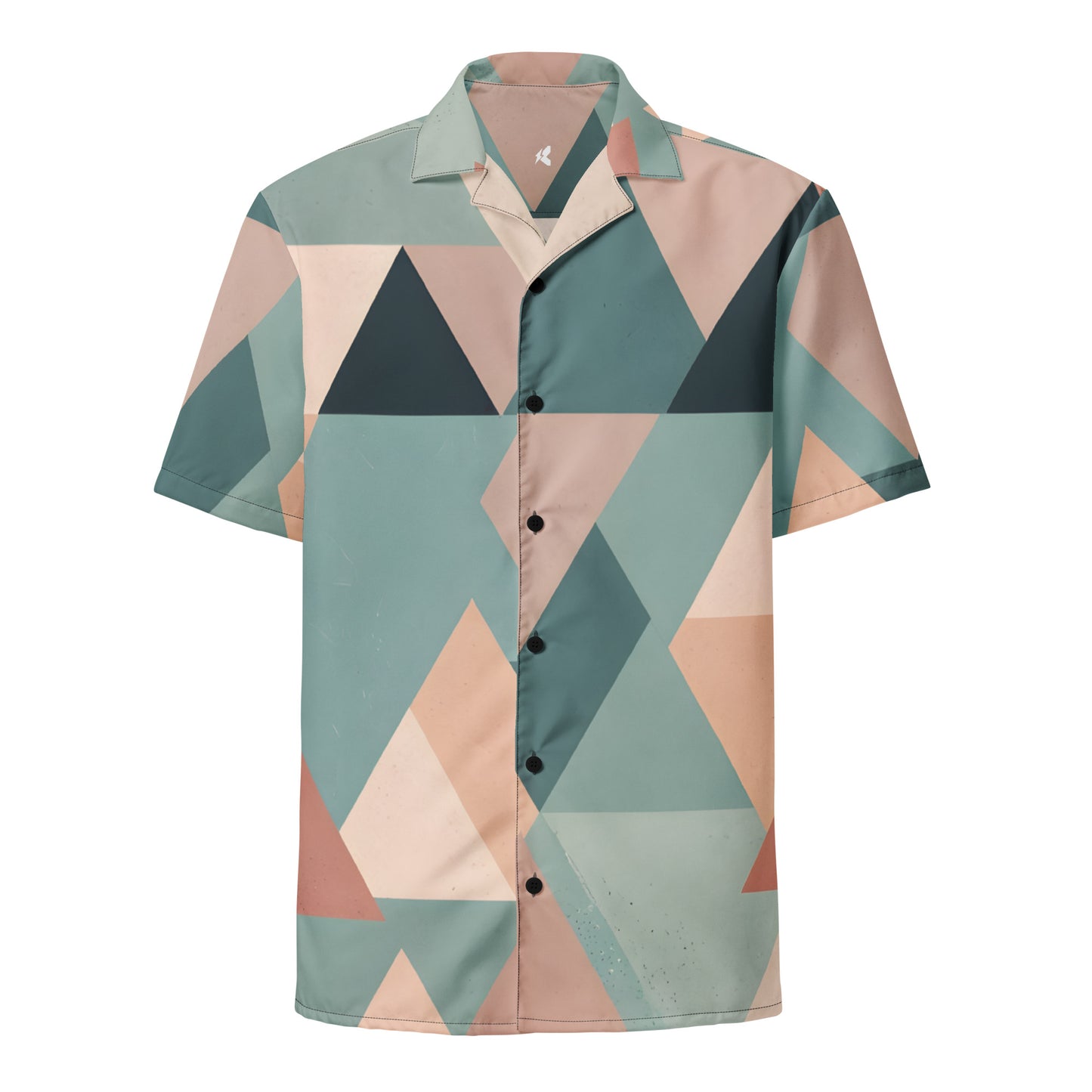 Unisex Triangle Style Button Shirt