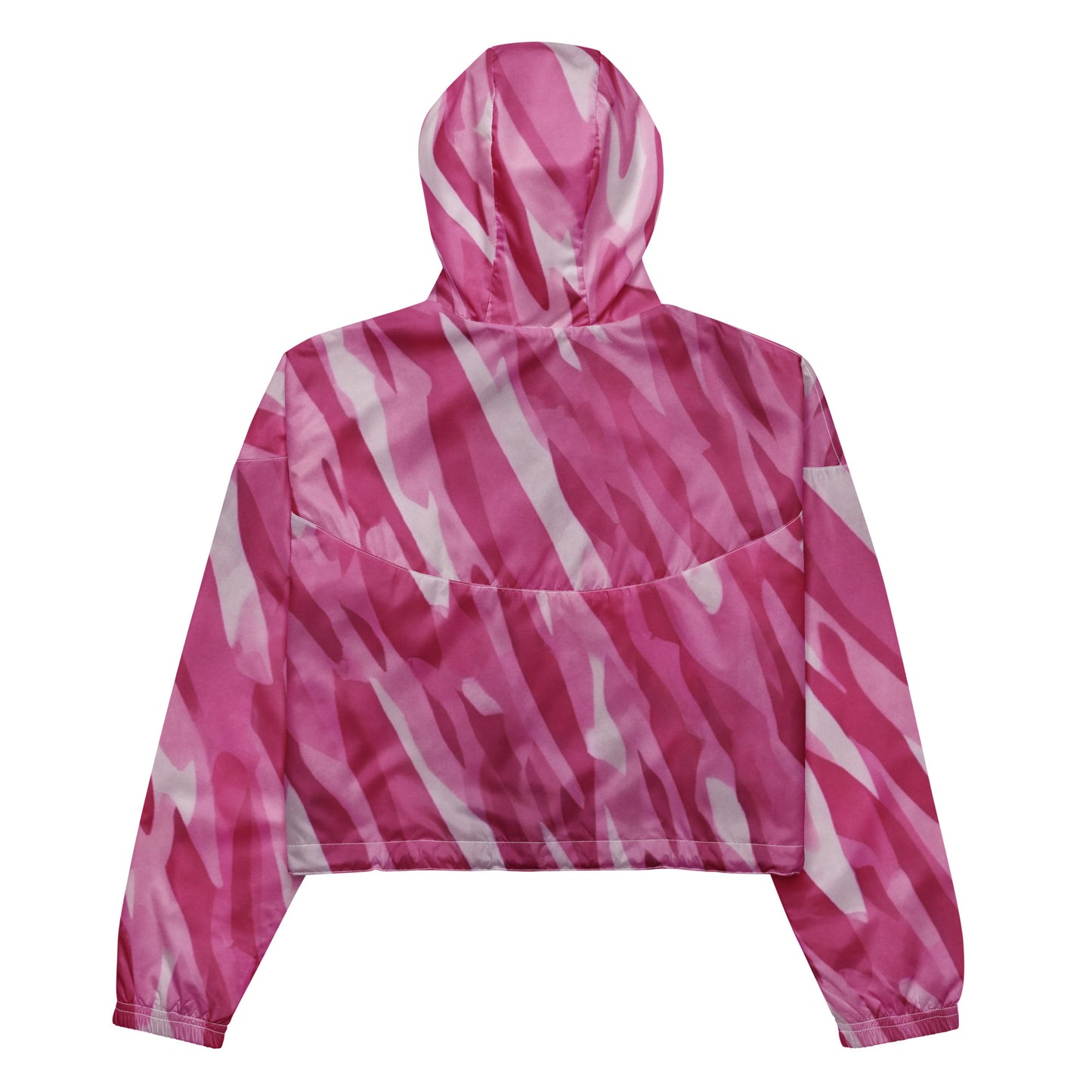 Raspberry Cropped Women's Windbreaker