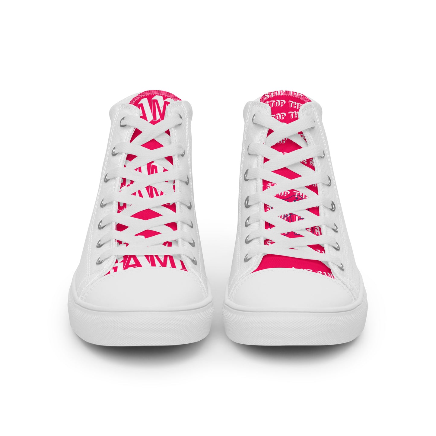 THe Game Men’s high top canvas shoes