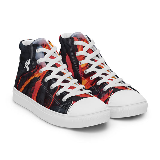 Men’s Bolt High Top Canvas Shoes