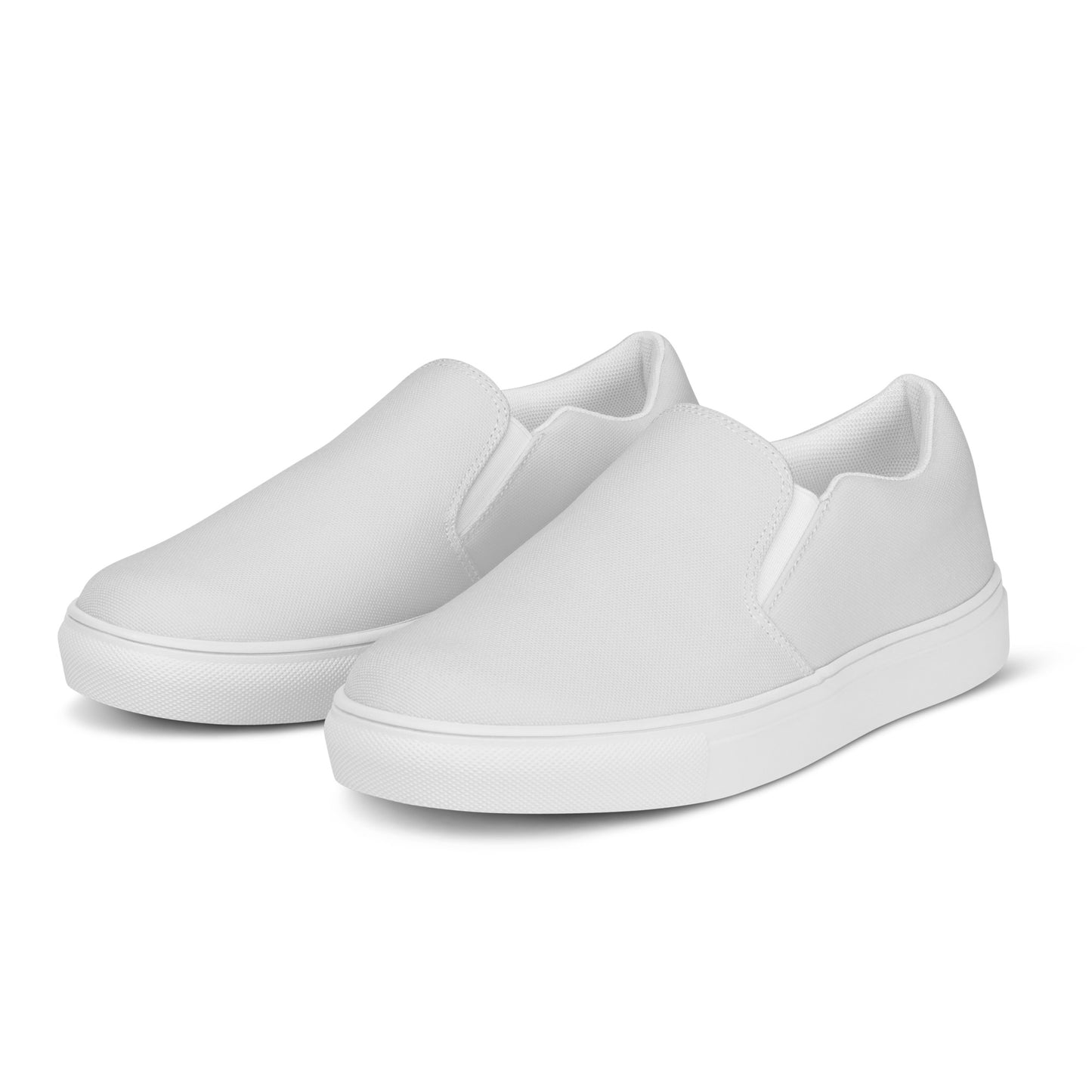 Men’s LK Gray Slip-On Canvas Shoes