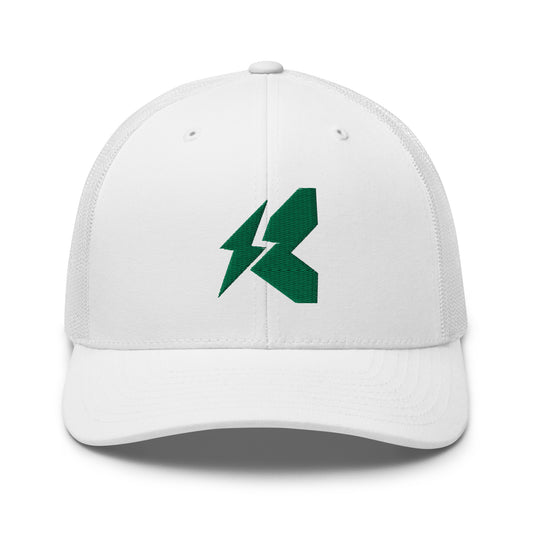 Green K-Style Trucker Cap