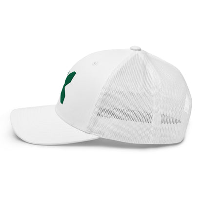 Green K-Style Trucker Cap