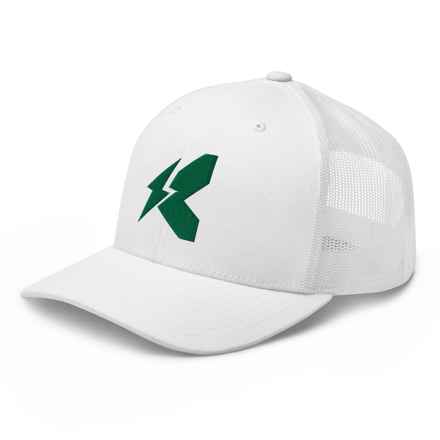 Green K-Style Trucker Cap