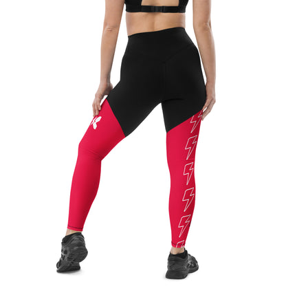 Black Sports Leggings Mix and Match