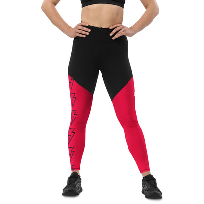 Black Sports Leggings Mix and Match