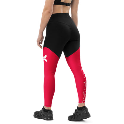 Black Sports Leggings Mix and Match