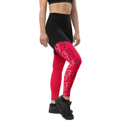 Black Sports Leggings Mix and Match