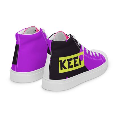 Women’s Keep high top canvas shoes