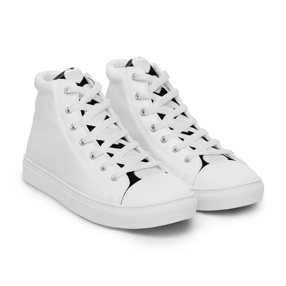 Women’s high top canvas shoes